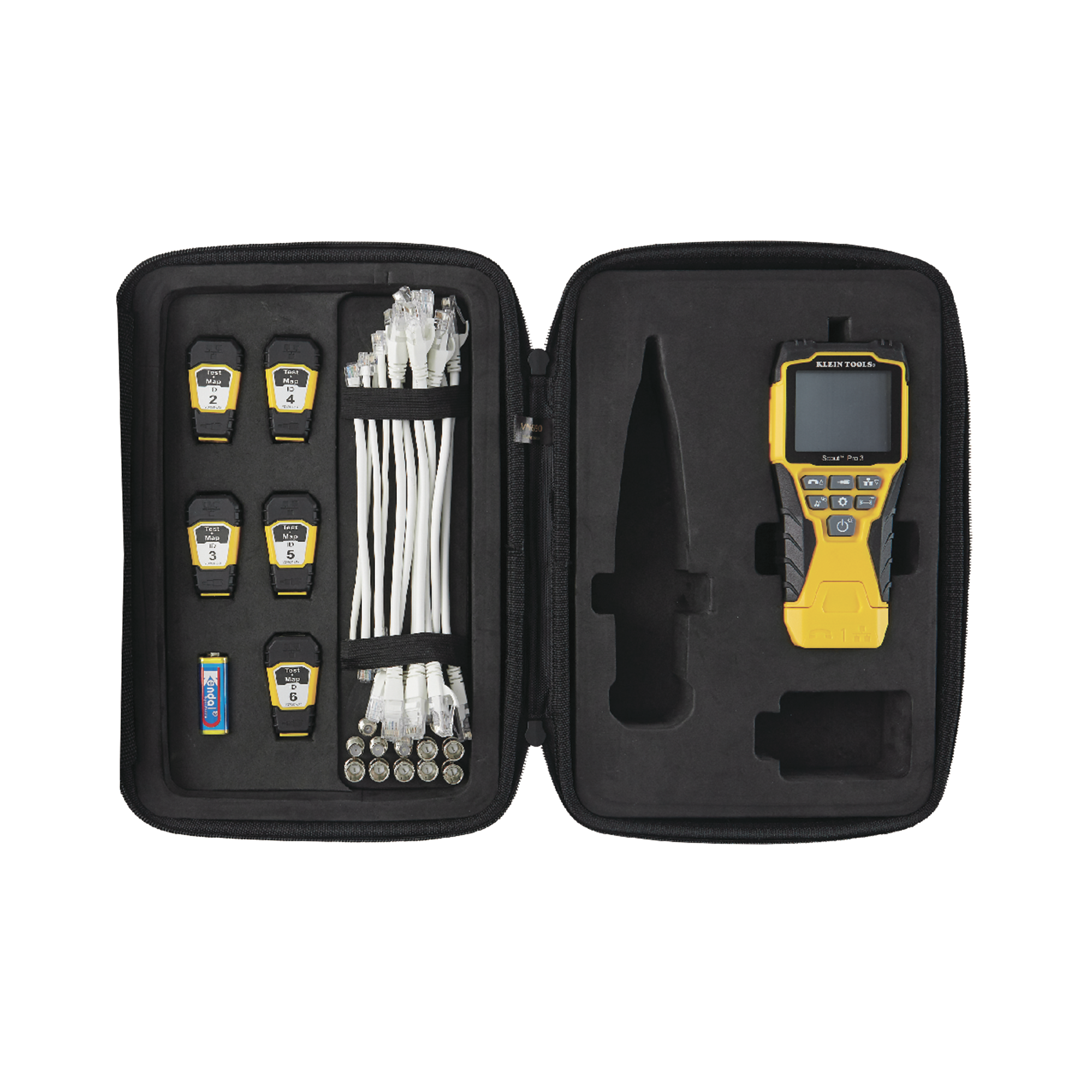 Probador Scout™ Pro 3 con kit de transmisores remotos Test-n-Map™ (Inspección PoE)