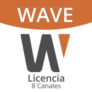 Licencia Wisenet Wave Para 8 Canales  de Grabador Hanwha