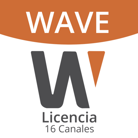 Licencia Wisenet Wave Para 16 Canales  de Grabador Hanwha