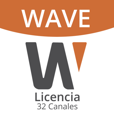 Licencia Wisenet Wave Para 32 Canales  de Grabador Hanwha