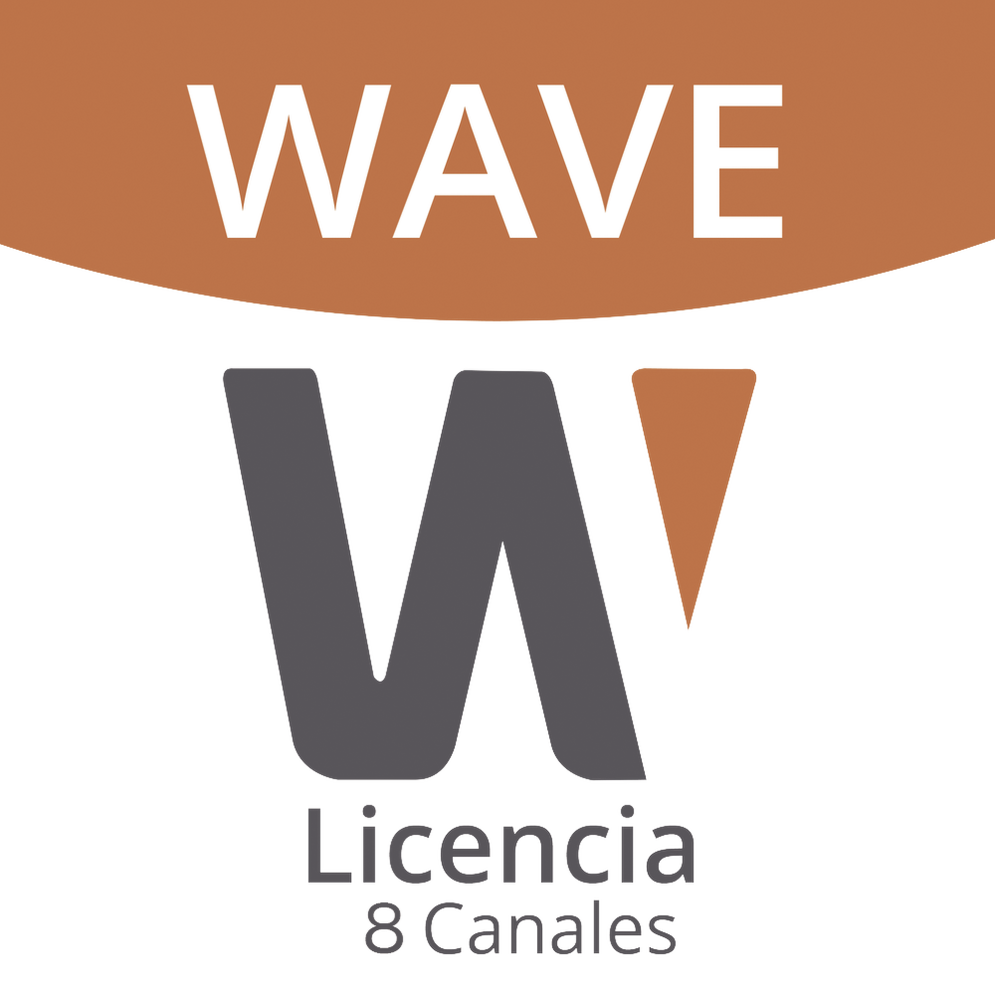 Licencia de 8 Canal de Wisenet Wave Profesional