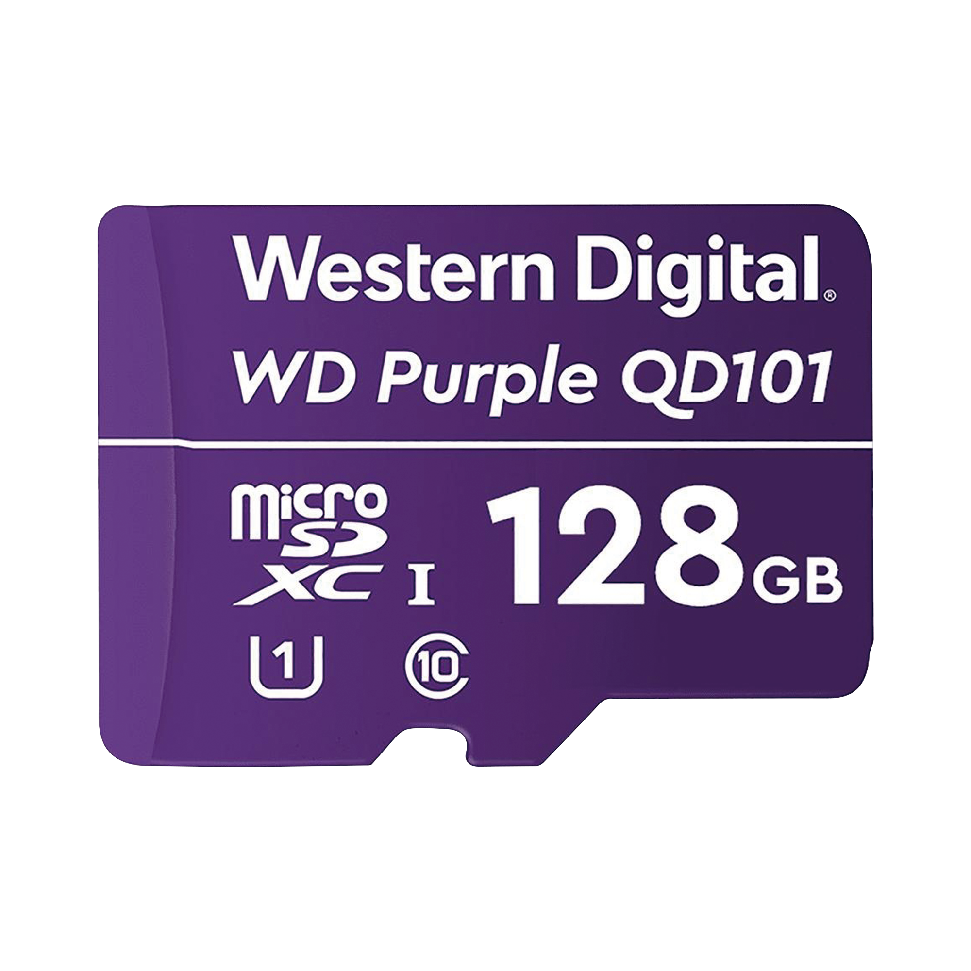 Memoria microSD de 128 GB PURPLE, Especializada Para Videovigilancia, 10 VECES MAYOR DURACIÓN, 3 AÑOS DE GARANTIA