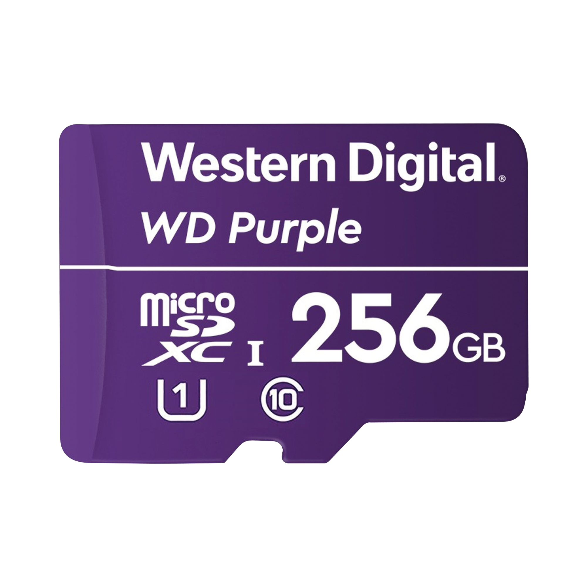 Memoria microSD de 256 GB PURPLE, Especializada Para Videovigilancia, 10 VECES MAYOR DURACIÓN, 3 AÑOS DE GARANTIA