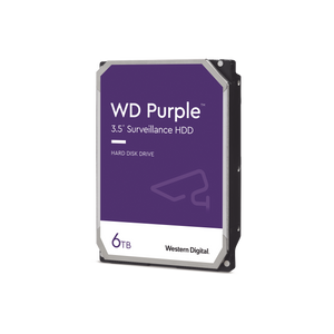 Disco Duro PURPLE de 6TB / 3 AÑOS DE GARANTÍA / Para Videovigilancia