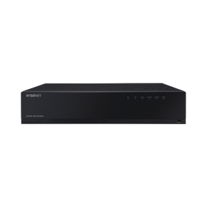 NVR de 12 Megapíxel con Wisenet Wave Embebido / Incluye 4 Licencias / 2TB Incluidos / 16 canales / 16 puertos PoE+ / H.265 & WiseStream / E/S de alarma