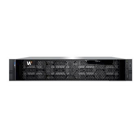 NVR Wisenet WAVE basada en Windows Server 2016 / Montable en Rack 2U / Incluye licencia WAVE-PRO-04 / 470 Mbps throughput / Incluye 16 TB para almacenamiento