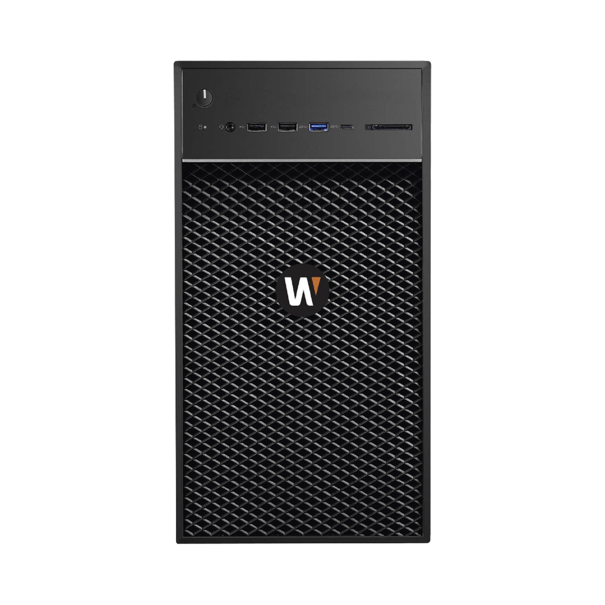 NVR Wisenet WAVE basada en Windows / Incluye licencia WAVE-PRO-04 / 470 Mbps throughput / Incluye 4TB para almacenamiento