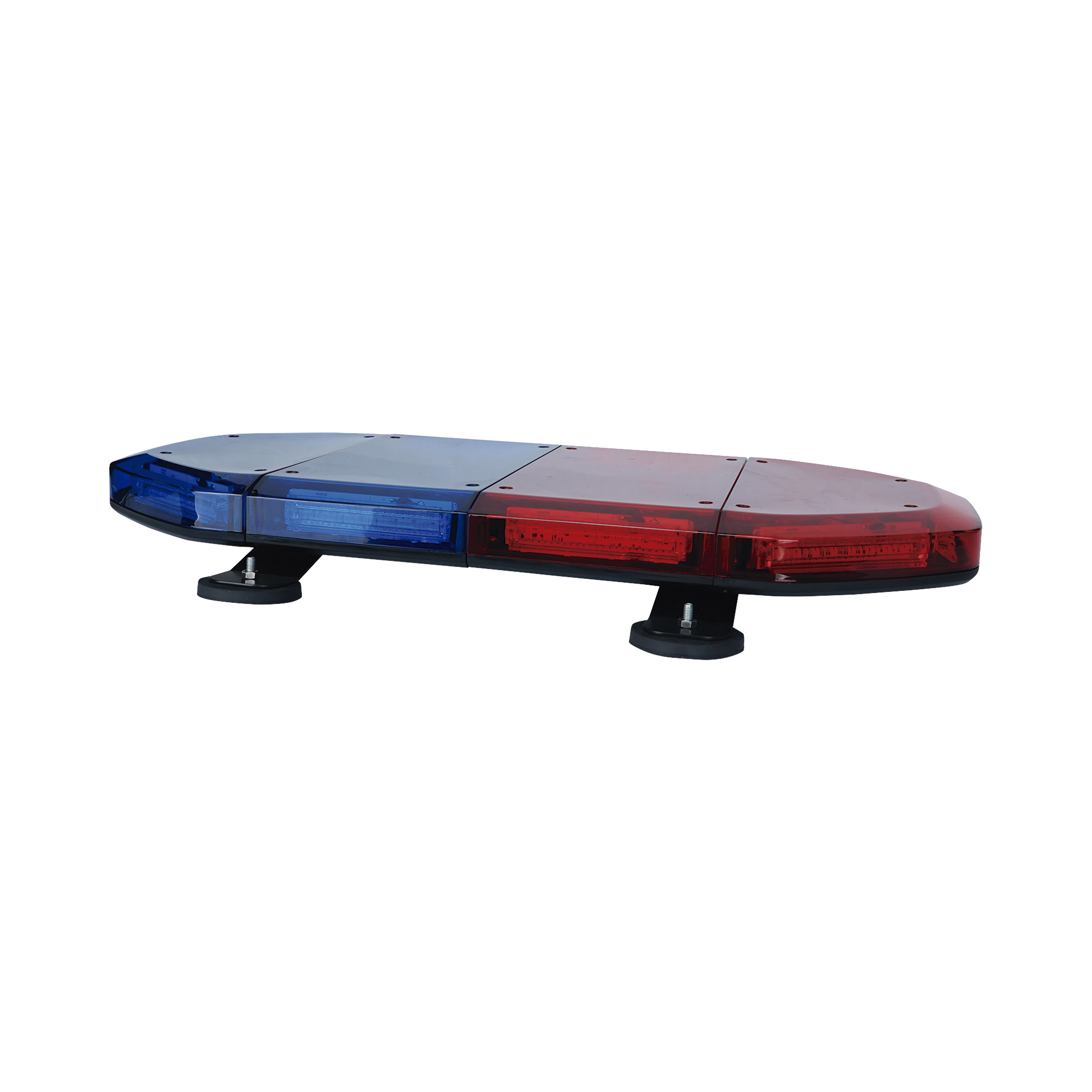 Mini Barra de 24 Pulgadas con 240 LED, Color Rojo/Azul Con Montaje Magnético