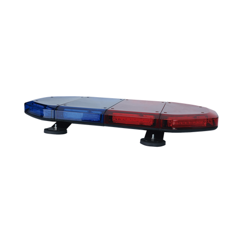 Mini Barra de 24 Pulgadas con 240 LED, Color Rojo/Azul Con Montaje Magnético