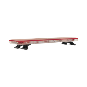 Barra de luces LED de 47", 108 LED, con control de tráfico en color ámbar, dual color rojo/claro, ideal para equipar ambulancias y unidades de bomberos