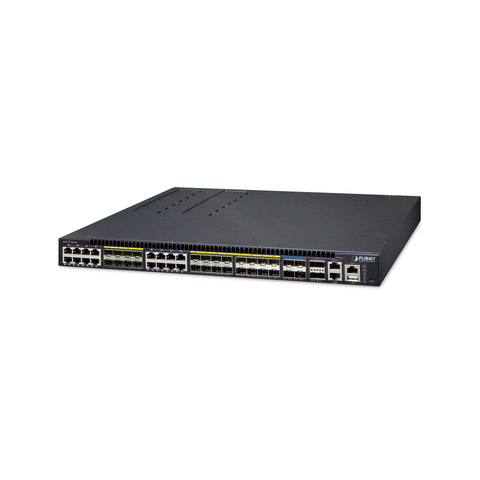 Switch Core Capa 3 de 24 Puertos 1Gbps SFP con 16 Puertos 1Gbps Compartidos + 4 Puertos 10Gbps