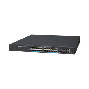 Switch Administrable Layer 2+ 24-Puertos 10G SFP+, 2-Port 40G QSFP+ Stackable