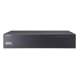 NVR de 16 canales / 12MP / Hasta 4 Discos Duros / Switch PoE+ 16 puertos / Wisenet P2P / H.265 & WiseStream