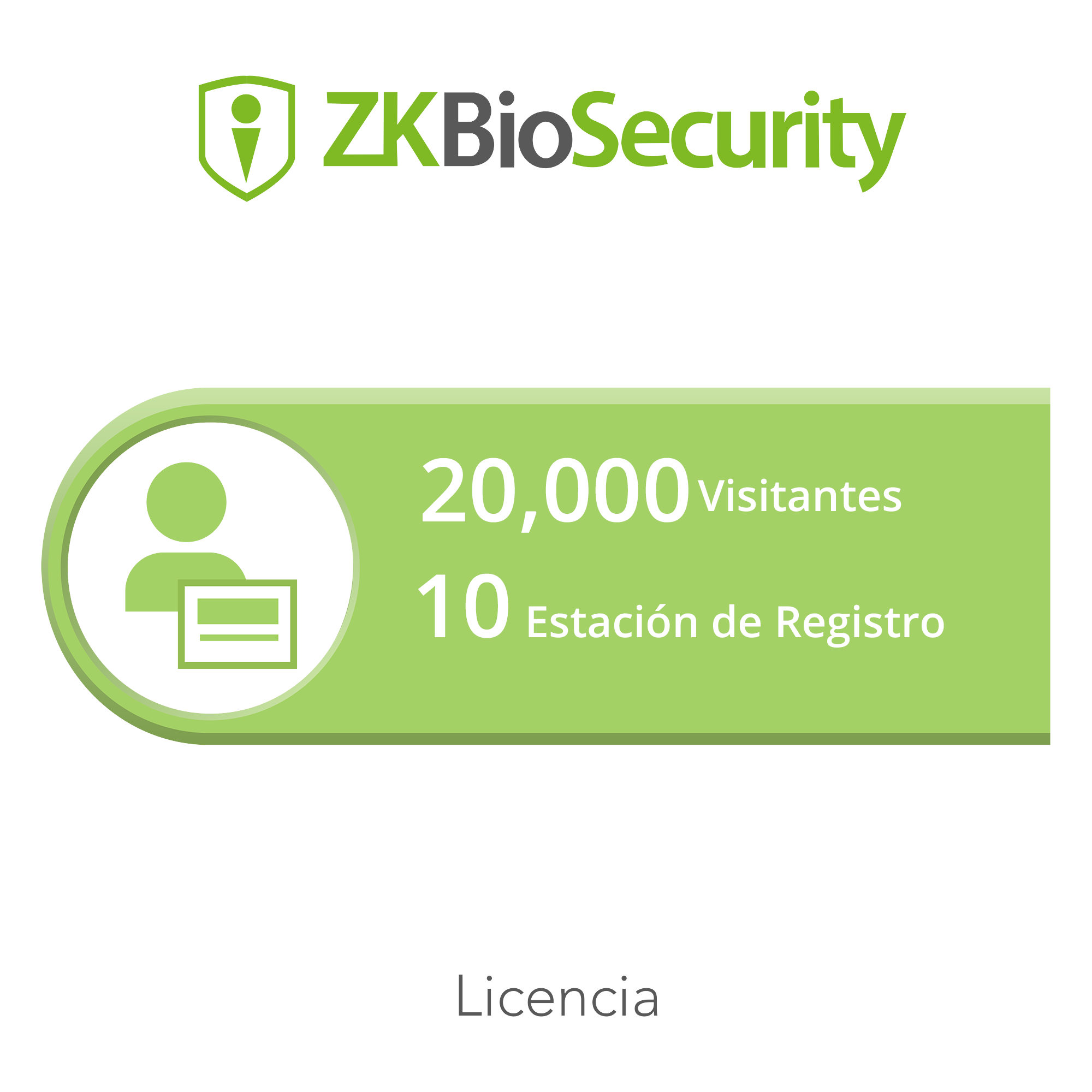 Licencia para ZKBiosecurity permite la gestion de 20 mil visitantes y 10 estaciones de registro