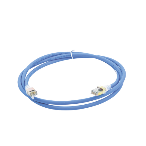 Patch Cord Z-MAX Cat6A UTP, CM, 5ft, Color Azul, Versión Bulk (Sin Empaque Individual)